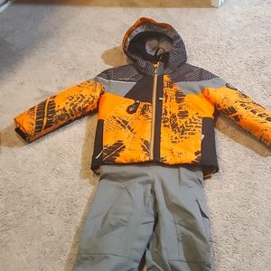 Obermeyer kids size 6 winter jacket bibs